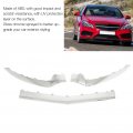 3pcs Gloss Front Bumper Grille Lower Molding Trim For Benz E Class C207 Coupe Line Facelift 2014a 2017