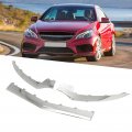 3pcs Gloss Front Bumper Grille Lower Molding Trim For Benz E Class C207 Coupe Line Facelift 2014a 2017