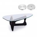 Uxcell M8 Thread 60mm Diameter Round Shape Aluminum Disc Hardware 1pcs Circle Glass Top Adapter For Table
