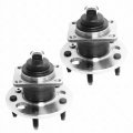 Tom 512357 2pcs Rear Wheel Bearing Hub Set W Abs For Chevrolet Impala Venture Pontiac Grand