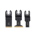 106 Pcs Oscillating Multitool Blades Metal Cutting Set Universal Saw Multi-purpose Blade With Sandpaper For Wood Plastic
