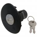 8u5z9c268b Black Locking Gas Fuel Tank Cover Plug Cap With 2 Keys For Lincoln Navigator 2010-2017