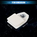 Vekauto 2 Pcs Window Door Glass Channel Retainer Clip 1 73 X1 14 X0 47 Regulator Holder Sash Universal For Car Truck Van