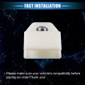 Vekauto 2 Pcs Window Door Glass Channel Retainer Clip 1 73 X1 14 X0 47 Regulator Holder Sash Universal For Car Truck Van