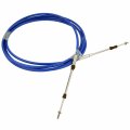 Marine 33c Throttle Shift Remote Control Box Cable For Yamaha Outboard Engine Boat Motor Steering System Blue 13ft 2 Pcs