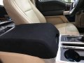 Car Console Covers Plus Fits Ford F150 F250 2014-2024 Select Bucket Seat Models Fleece Center Cover For Image As Shown Black
