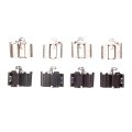 Disc Brake Hardware Set For Kia Sportage 2022 2023 2024 Front Position Alx-pau-df-340-63076-cla16 Black Standard Style 