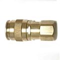 Interstate Pneumatics Cg0b 1 4 Inch Universal Brass Coupler Female Npt 