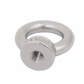 Uxcell Lifting Eye Nut M6 Female Thread 304 Stainless Steel Round Shape For Rope Fitting Pack Of 10