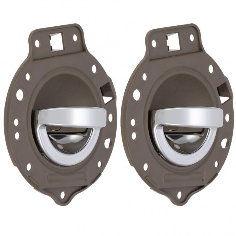 Door Handles Interior Front Rear Driver Left Side Replacement Fit 2006-2010 For Jeep Commander Inside Inter Texture Khaki