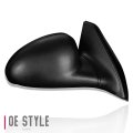 Manual Passenger Right Side View Door Mirror For Ford Escort 1998 To 2003 Black Textured Finish Convex Lens Mount Assembly