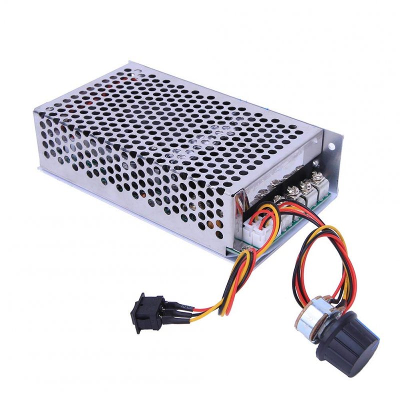 10-50v 100a 5000w Dc Motor Engine Speed Controller 0-100 Pwm Control Industrial Regulator For Brush Lamps