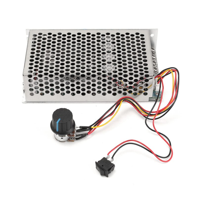 10-50v 100a 5000w Dc Motor Engine Speed Controller 0-100 Pwm Control Industrial Regulator For Brush Lamps
