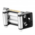 Winch Roller Fairlead Side By Cable Universal Mount Guide Heavy Duty 125mm 5in Hole Diatance