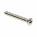 Prime-line Machine Screw Oval Head Phillips 10-24 X 1-1 2 In Grade 18-8 Stainless Steel Pack Of 25 