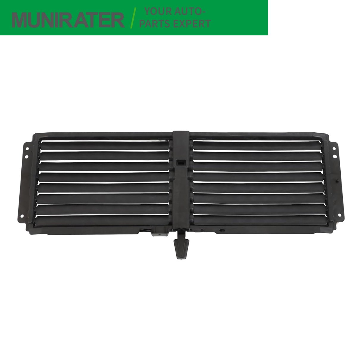 Active Grille Shutter With Motor Replacement For Terrain And Equinox 2018 2020 Part Number 84460245 Black Plastic Upper