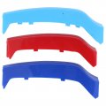 Newyall M-colored Front Grille Insert Cover Strips Clip Trim Accessories For Bmw F32 F33 F36 4 Series M Sport Center Kidney