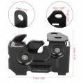 X Autohaux Car Hood Lock Latch Hook Safety Catch 2048800260 For Mercedes-benz C250 C300 C350 C63 Amg E400 E550 E63 Glk250