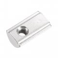Uxcell M5 T Slot Nuts Roll In Spring T-nut With Ball Carbon Steel For 3030 Series Aluminum Extrusion Profile Rail 8mm 50pcs