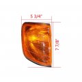 Anzios Compatible For 1985-1995 Mercedes E-class W124 E420 E500 Corner Lights Turn Signal Indicator Amber Lens Housing Cover