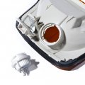 Anzios Compatible For 1985-1995 Mercedes E-class W124 E420 E500 Corner Lights Turn Signal Indicator Amber Lens Housing Cover