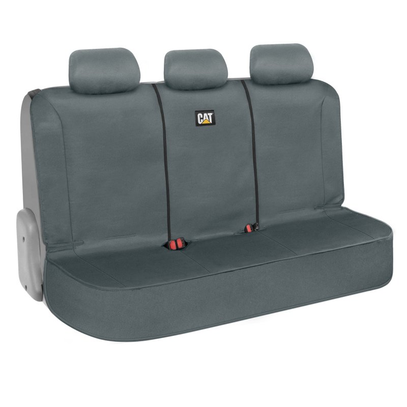 Cata Flexfita Back Seat Cover For Cars Trucks Suv Zipper Split Rear Bench Protector With Durable Canvas Material Interior In