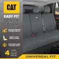 Cata Flexfita Back Seat Cover For Cars Trucks Suv Zipper Split Rear Bench Protector With Durable Canvas Material Interior In