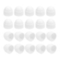 Nut Protection Cap 20pcs M5x8x10mm Plastic Hexagonal Screw Dome Acorn Hex Head Bolt Covers Waterproof Decorative White 