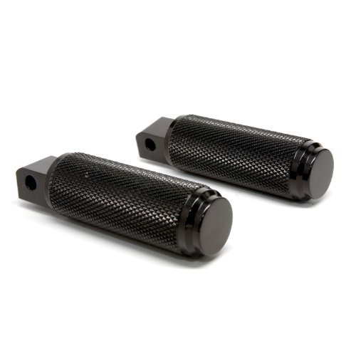 Speed Dealer Knurled Polished Foot Pegs For Big Dog Motorcycles