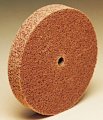 3m Scotch-brite Cp-uw Unitized Aluminum Oxide Medium Deburring Wheel Grade Arbor Attachment 2 In Dia 1 8 Center Hole Thickness 