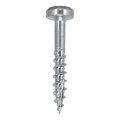 Trend Pocket Hole Screws For Softwoods 1 Inch Long Pack Of 500 Coarse Self-cutting Threaded Square Drive Ph 7x25 500c