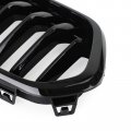 Topteng Car Front Grille Gloss Black Bumper Grill Fits For Bmw X2 Series F39 2018 2019 2020 2021 51712455246 51712455247