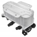A-premium Transmission Oil Cooler With Thermostat And Compatible Bmw F10 Series 528i 2012-2016 L4 2 0l