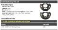 Front Brake Dust Backing Plate Set Of 2 For 1999-2004 Ford F-350 Super Dutywd With 3 73 4 10 Or 4 30 Axle Ratio