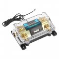 Car Stereo Audio Led Display Digital Voltage Inline Anl Fuse Holder 200 Amp 0 2 4 Awg Gauge 