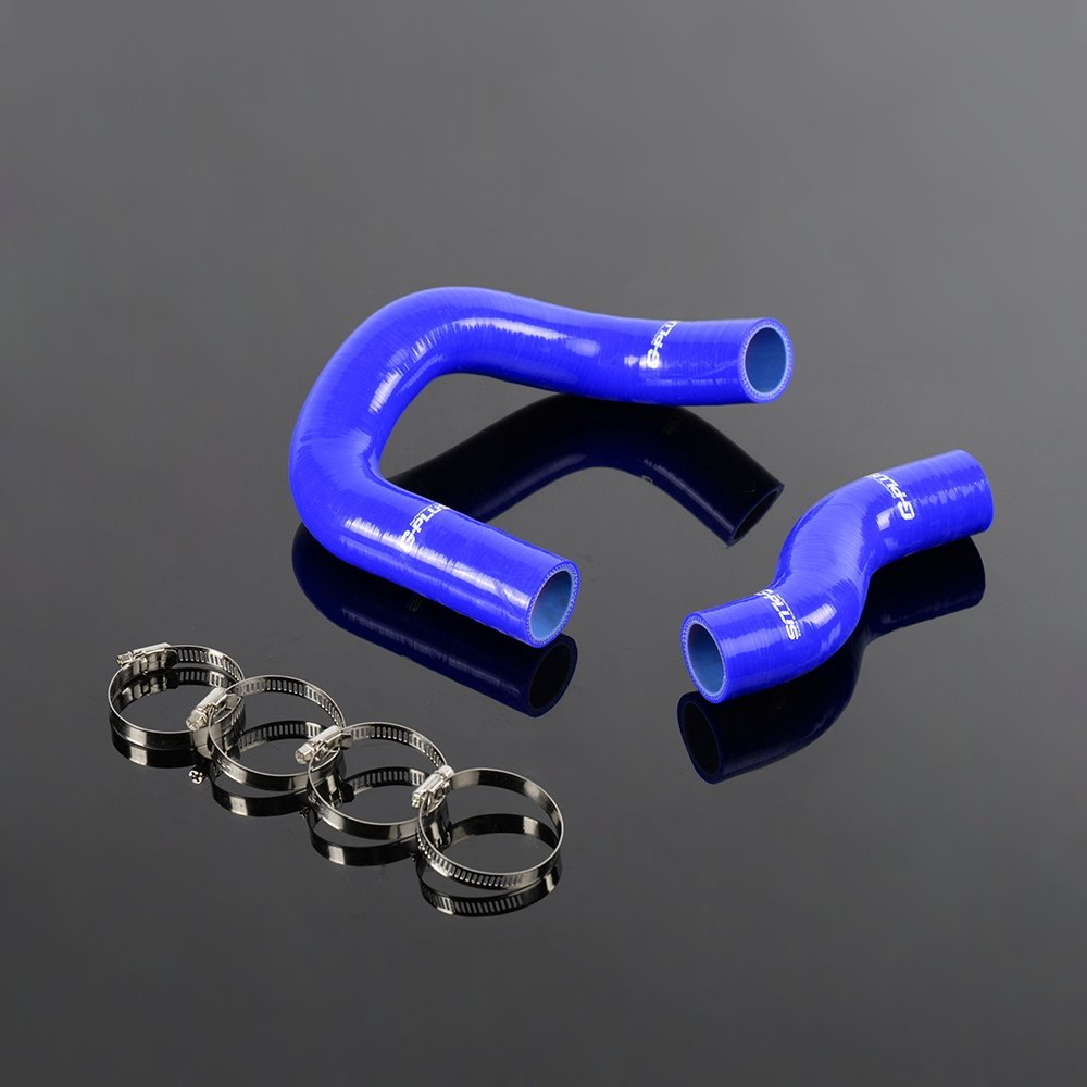 Blue Silicone Radiator Hose Kit With Clamps For 1968 1973 Nissan Datsun 510 Ka24 De Heavy Duty Nylon Reinforced Cooling Tubes