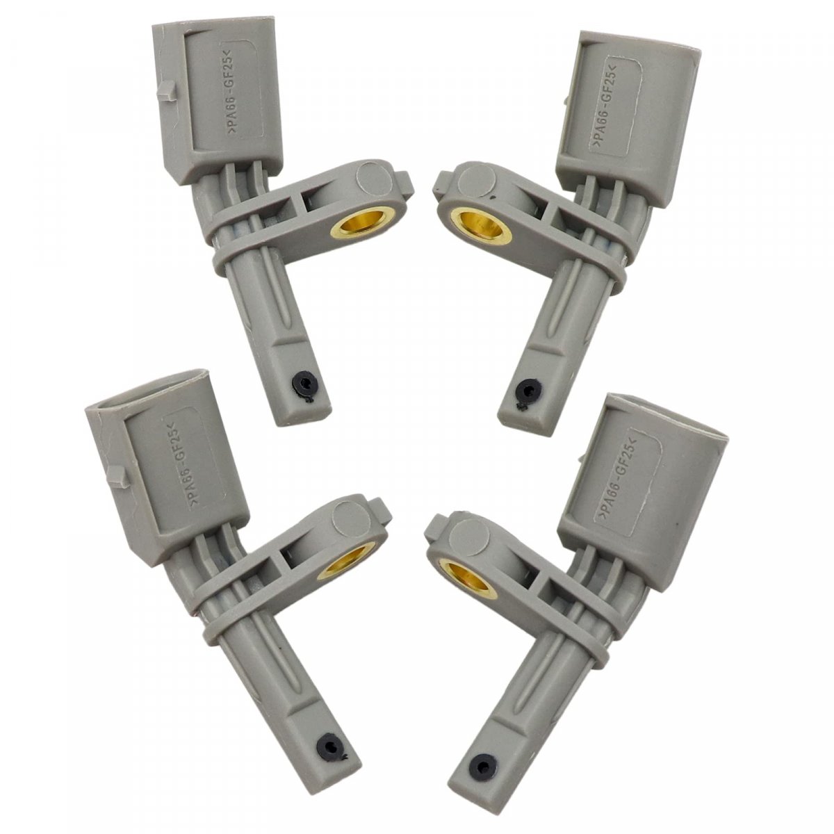 4pcs Abs Wheel Speed Sensor Kit For Audi Q7 Vw Touareg Porsche Cayenne 03-10