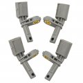 4pcs Abs Wheel Speed Sensor Kit For Audi Q7 Vw Touareg Porsche Cayenne 03-10