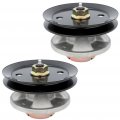 Aintier New Spindle Assembly Pack 2 W Pulley Fits For Am121342 Am121229