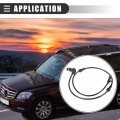 Motoforti Abs Wheel Speed Sensor For Mercedes-benz Glk350 2010-2015 Plastic 22219052705 Black
