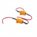 Uxcell 2 Pcs 25w 10rj Automotive Led Decoder Headlight Canbus No Error Free Load Resistor