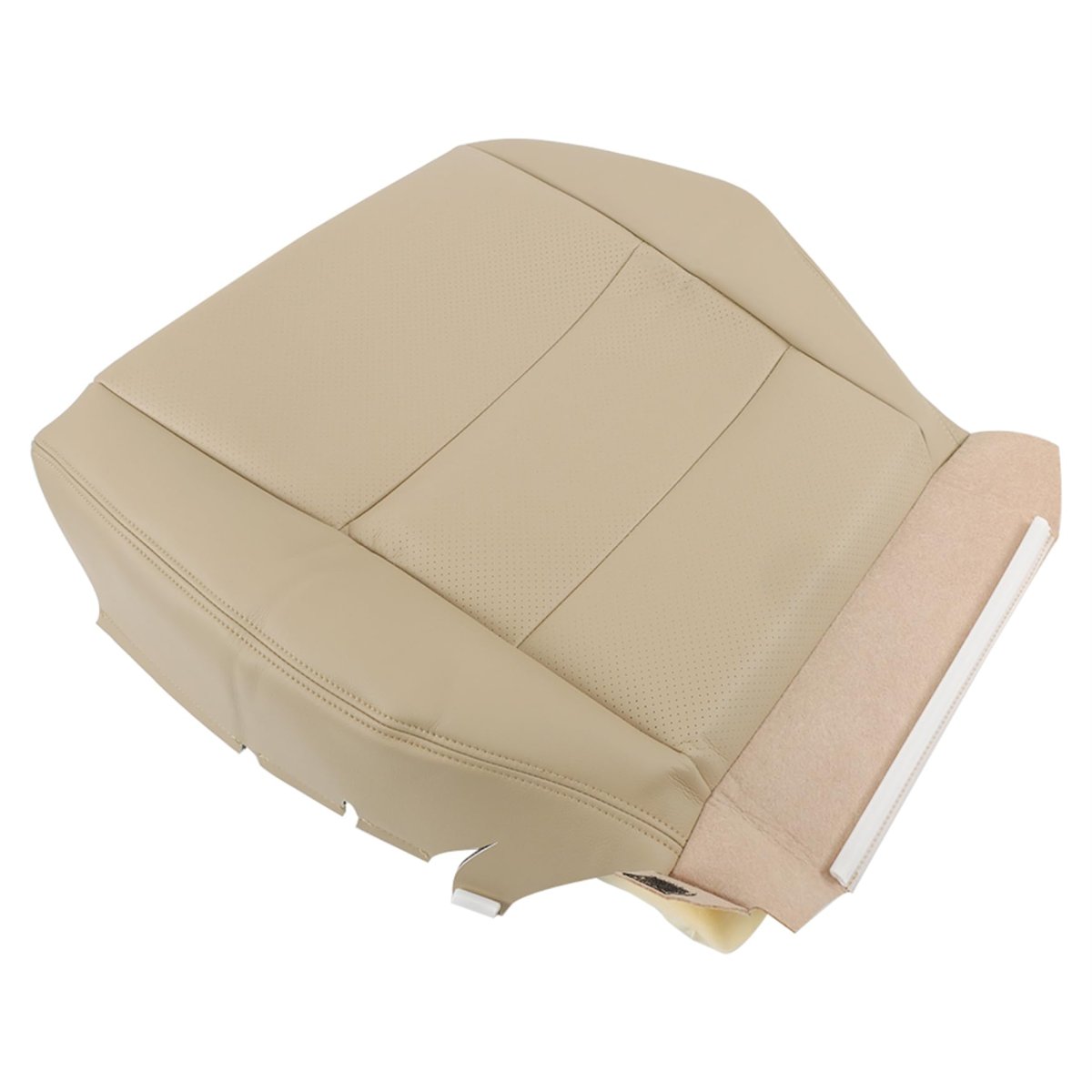 Perforated Artificial Leather Front Driver Side Bottom Seat Cover Tan Replacement For Acura Rdx 2007-2012