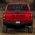Ipick Image Black Real 3k Carbon Fiber Finish Abs Plastic License Plate Frame For Ram Power Wagon