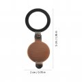 Holibanna 2pcs Cat Eye Back Cover Piece Door Viewer Plate Rotating Peephole Peep Holes Apartment Cover Car To Rotate Copper