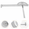 Angoily Miter Saw Desktop Accessories Precision Gauge For Router Table Ruler Fence Angle Finder Measuring Tool Metal