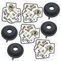 Cicitree 4set Carburetor Carb Repair Rebuild Kit With Diaphragm Compatible For Kawasaki Zx900 Ninja Zx9r Gpz900r 1994-2003
