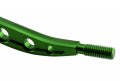 Vms Racing Dual Bend Short Throw Shifter In Green Cnc Aluminum Compatible With Honda Civic 1988 1989 1990 1991 1992 1993 1994