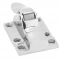 2pcs Marine Grade Door Latch 48 X 38mm 316 Stainless Steel Cabinet Lockable Clamp For Boat Yacht Rv Ideal Replacement