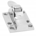 2pcs Marine Grade Door Latch 48 X 38mm 316 Stainless Steel Cabinet Lockable Clamp For Boat Yacht Rv Ideal Replacement