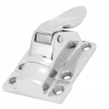 2pcs Marine Grade Door Latch 48 X 38mm 316 Stainless Steel Cabinet Lockable Clamp For Boat Yacht Rv Ideal Replacement